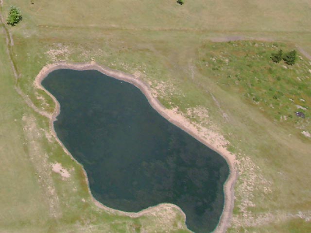One of the 3 lakes within Camino Real Polo Country Club.