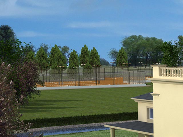 Tennis and Paddle Tennis Facilities will be available from Q1 2014.
